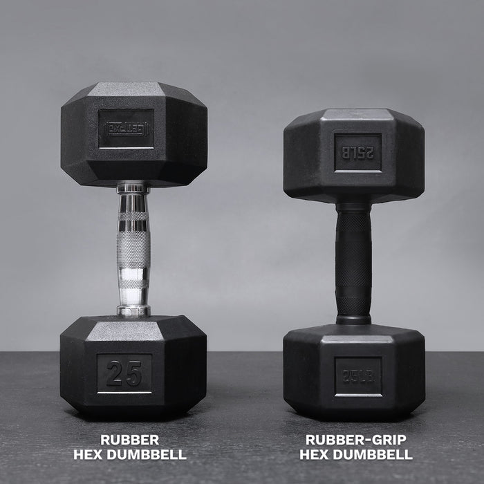 10 LB Rubber-Grip Hex Dumbbell [pc] (RHDR-010LB)