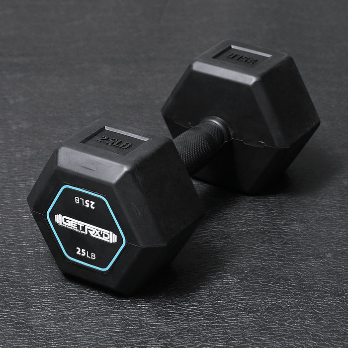 20 LB Rubber-Grip Hex Dumbbell [pc] (RHDR-020LB)
