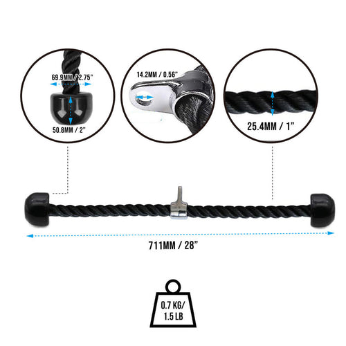 28" Triceps Rope