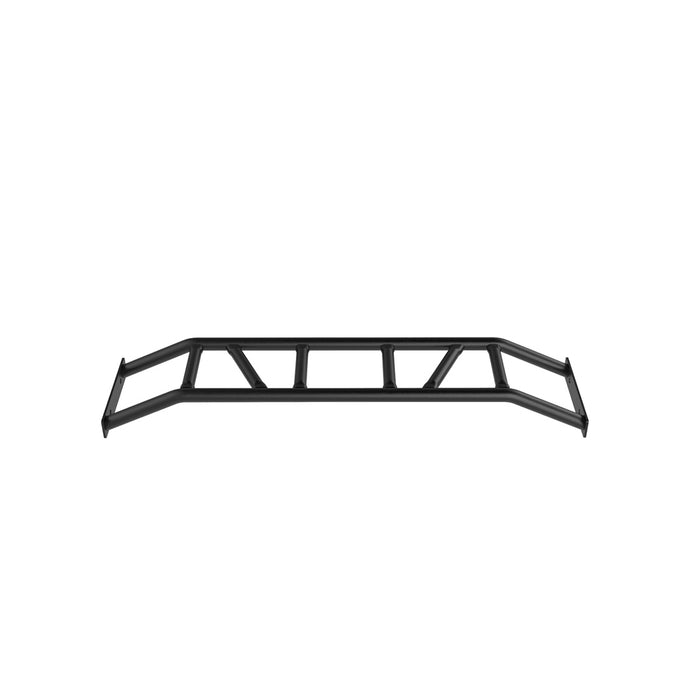 Attaches to 2x square cross bars on Get RX'd Builder power racks or pull-up rigs.
