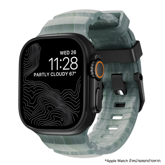 NOMAD Rocky Point Band 46mm/49mm Sierra Stone with Black Hardware