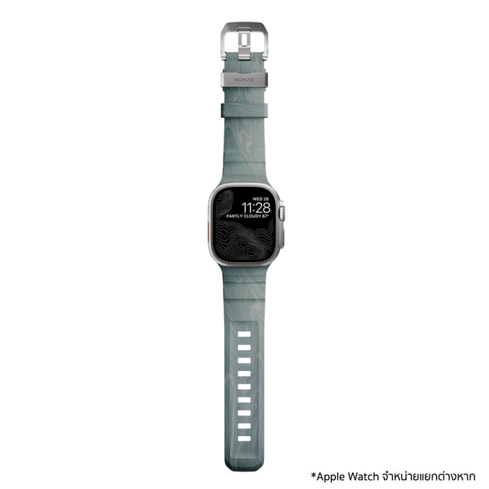 NOMAD Rocky Point Band Sierra Stone Natural Hardware for Apple Watch Ultra and Series 10