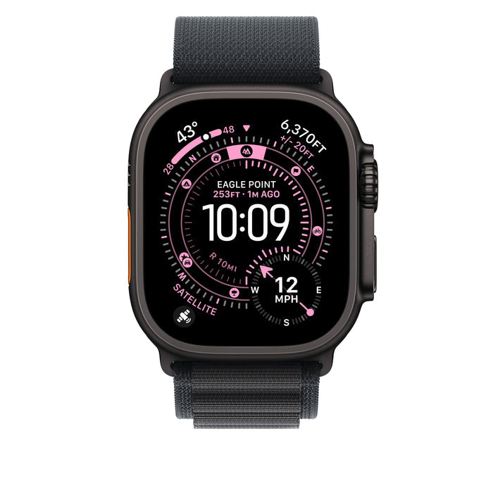 49mm Black Alpine Loop - Medium - Black Titanium Finish