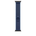 49mm Blue/Bright Blue Trail Loop - S/M - Black Titanium Finish