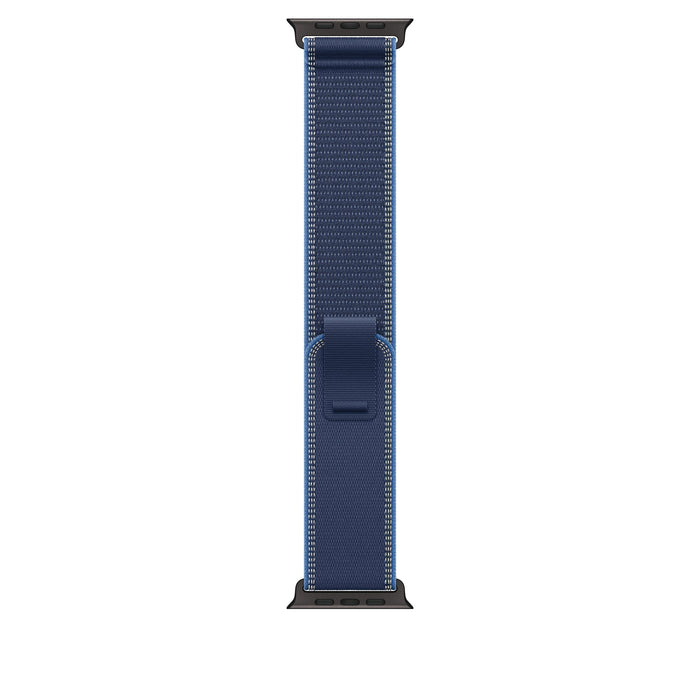 49mm Blue/Bright Blue Trail Loop - S/M - Black Titanium Finish