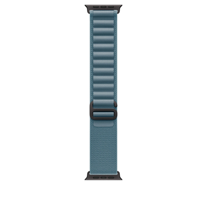 49mm Light Blue Alpine Loop - Small - Black Titanium Finish