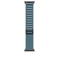 49mm Light Blue Alpine Loop - Small - Black Titanium Finish