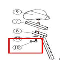 AB-1-PT-10 : Seat Slider Adjustable Knob