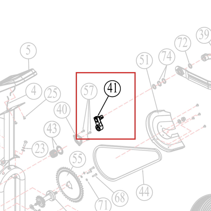 AB-1-PT-41: Left Eccentric Crank