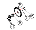 AB-1-PT-48SET: Idler Hub Set