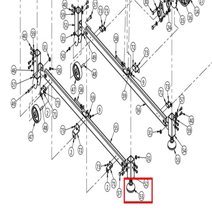 ACTAR-PT-57: Leveling foot