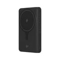 แบตเตอรี่สำรอง Adam Element 10000mAh มาตรฐาน Qi2 ชาร์จไร้สายแม่เหล็ก 15W สำหรับ iPhone รองรับชาร์จเร็ว USB-C สูงสุด 20W พร้อมขาตั้งพับได้และไฟแสดงสถานะแบตเตอรี่