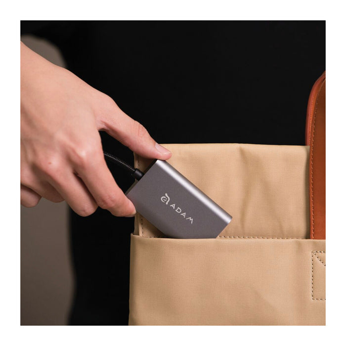 ฮับมัลติฟังก์ชั่น ADAM elements Casa Hub A01m USB-C 4 พอร์ต สี Gray