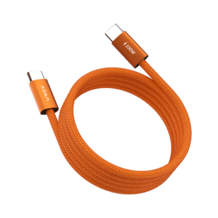 สาย USB-C to USB-C iLinio C100 รองรับชาร์จเร็ว 100W พร้อมแม่เหล็ก จัดเก็บง่าย สายถักไนลอน ถ่ายโอนข้อมูล 480Mbps ใช้ได้กับอุปกรณ์ USB-C