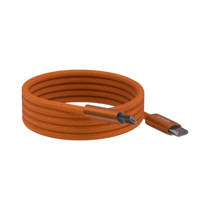 สาย USB-C to USB-C iLinio C100 รองรับชาร์จเร็ว 100W พร้อมแม่เหล็ก จัดเก็บง่าย สายถักไนลอน ถ่ายโอนข้อมูล 480Mbps ใช้ได้กับอุปกรณ์ USB-C