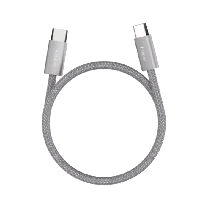 สาย USB-C to USB-C iLinio C100 รองรับชาร์จเร็ว 100W พร้อมแม่เหล็ก จัดเก็บง่าย สายถักไนลอน ถ่ายโอนข้อมูล 480Mbps ใช้ได้กับอุปกรณ์ USB-C