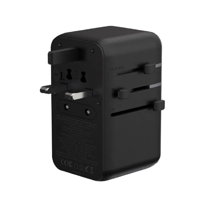 หัวชาร์จ ADAM elements Omnia T70L 70W พร้อมสาย USB-C สีดำ