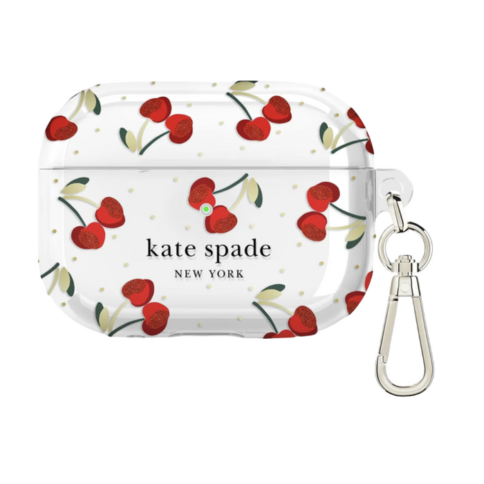 เคสกันกระแทก AirPods Pro 1/2 Kate Spade Protective สี Cherry Dot