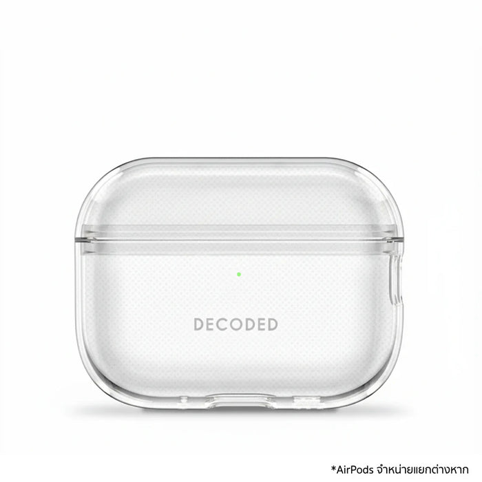 DECODED Silicone Case AirPods Pro 3 สีใส กันรอย กันกระแทก