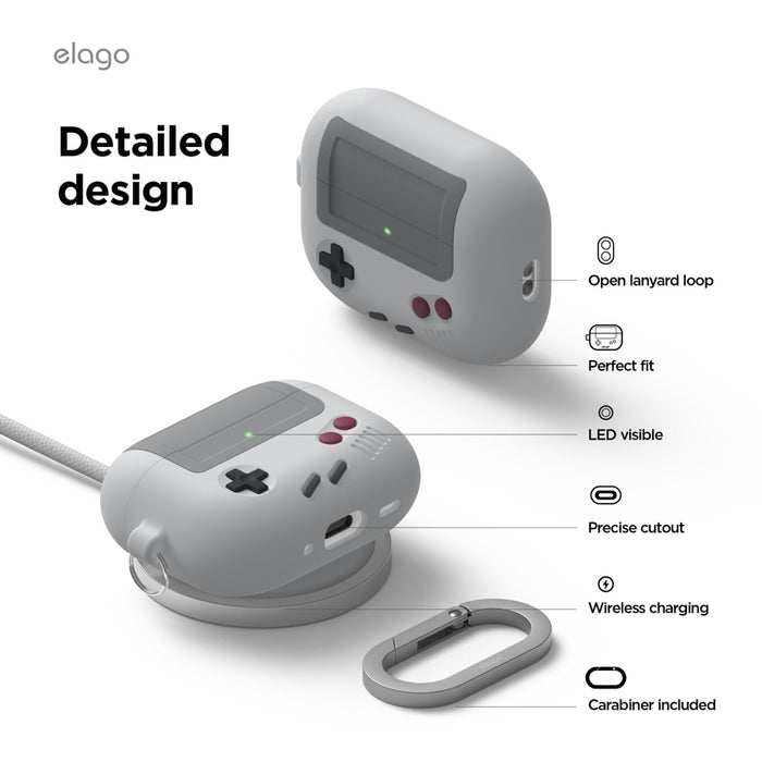 เคสซิลิโคน AW5 สำหรับ AirPods Pro 3 ทนทาน แบรนด์ ELAGO