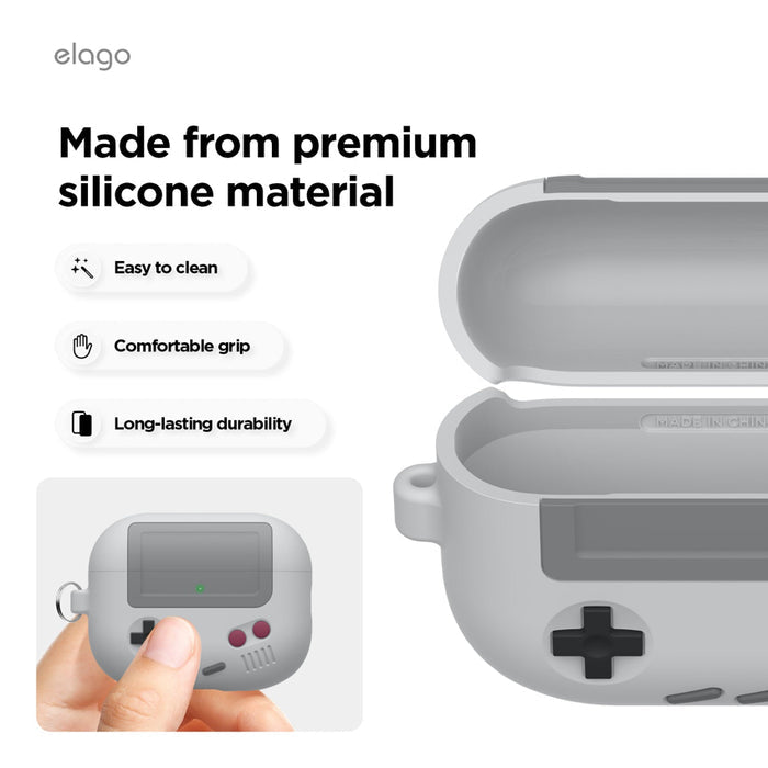 เคสซิลิโคน AW5 สำหรับ AirPods Pro 3 วัสดุซิลิโคน แบรนด์ ELAGO