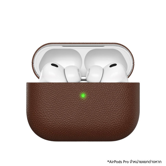 เคส AirPods Pro 3 หนังแท้ KeyBudz Artisan งานแฮนด์เมดจากช่างผู้เชี่ยวชาญ หนังอิตาลีพรีเมียม ปกป้องแข็งแรง ชาร์จไร้สายได้ ไม่ต้องถอดเคส