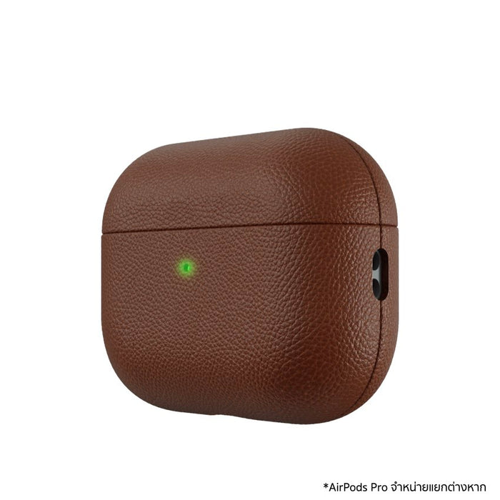 เคสหนัง Airpods Pro 3 Keybudz Artisan - Natural Brown