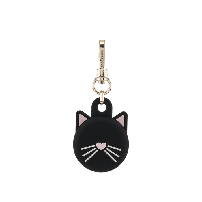 เคสใส่ AirTag พร้อมพวงกุญแจ Protective Holder สี Black Cat