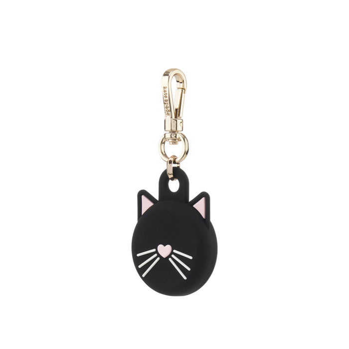 เคสใส่ AirTag พร้อมพวงกุญแจ Protective Holder สี Black Cat
