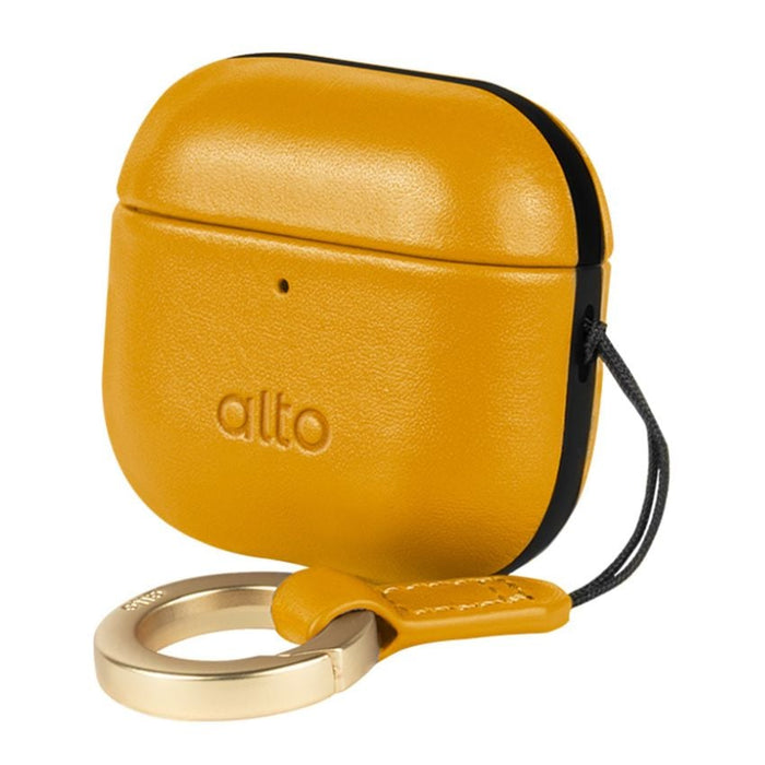 ALTO Leather Case สำหรับ AirPods 4 รองรับการชาร์จไร้สาย