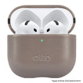 ALTO Leather Case สำหรับ AirPods 4 สี Cement