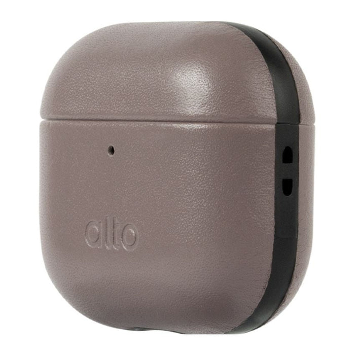 ALTO Leather Case สี Cement สำหรับ AirPods 4