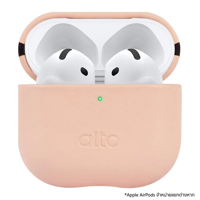 ALTO Leather Case สำหรับ AirPods 4 สี Pink