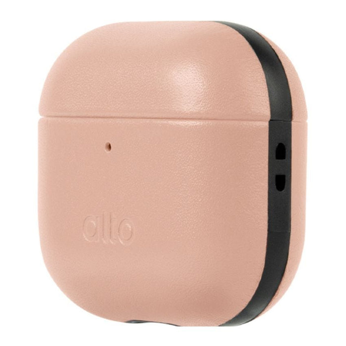 ALTO Leather Case AirPods 4 ดีไซน์บาง สี Pink
