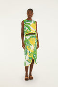 Off-White Amazon Graphic Midi Skirt