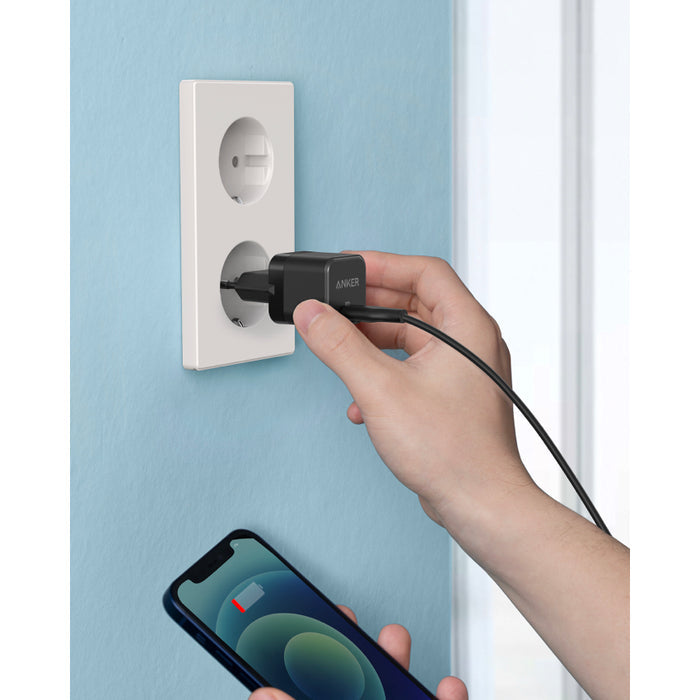 หัวชาร์จ Anker PowerPort III สี Black 20 วัตต์
