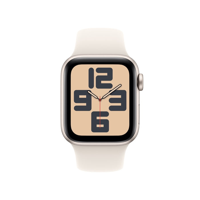 Apple AW 40mm Starlight Aluminium Case SE G2 GPS - Starlight Sport Band S/M