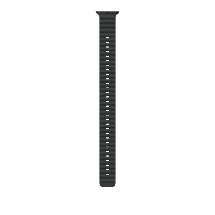 Apple Ocean Band 49mm Extension - BlackTitaniumFinish/Black