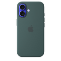 Apple Silicone Case MagSafe iPhone 16 - Lake Green
