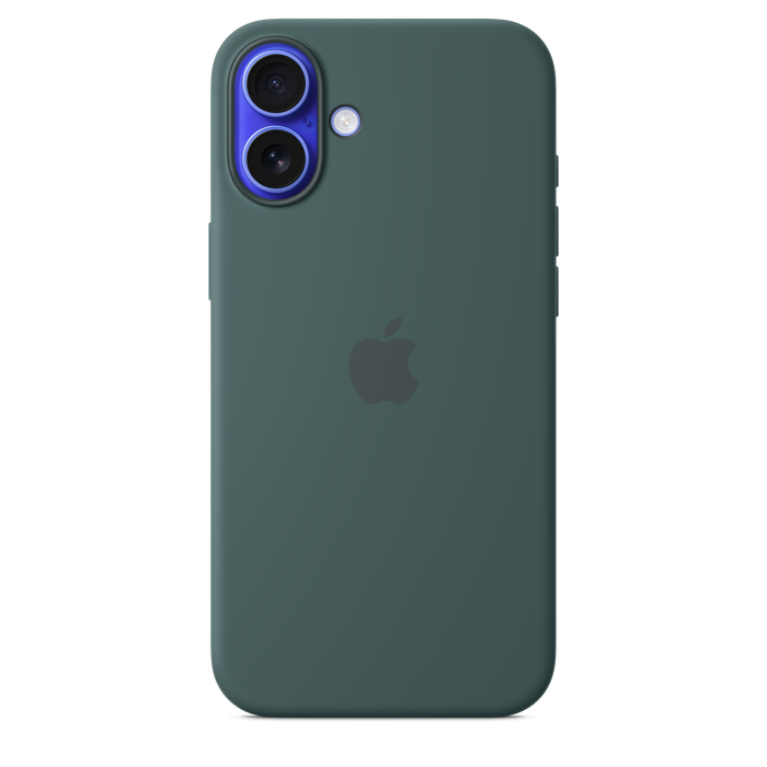 Apple Silicone Case MagSafe iPhone 16 Plus - Lake Green