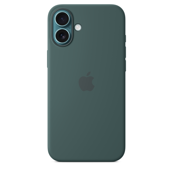 Apple Silicone Case MagSafe iPhone 16 Plus - Lake Green