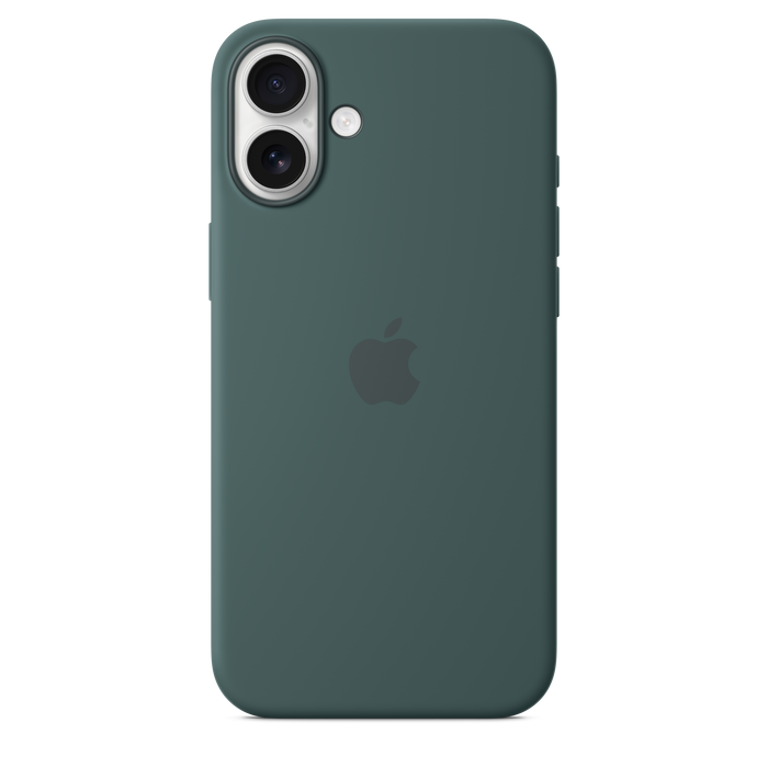 Apple Silicone Case MagSafe iPhone 16 Plus - Lake Green