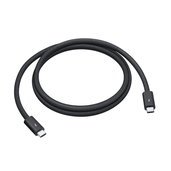 Apple Thunderbolt 5 Pro สายถักดีไซน์พรีเมียม รองรับชาร์จไฟ 240W และจอ DisplayPort 2.1 ต่อพ่วงอุปกรณ์ Mac และ iPad ได้ครบจบในเส้นเดียว