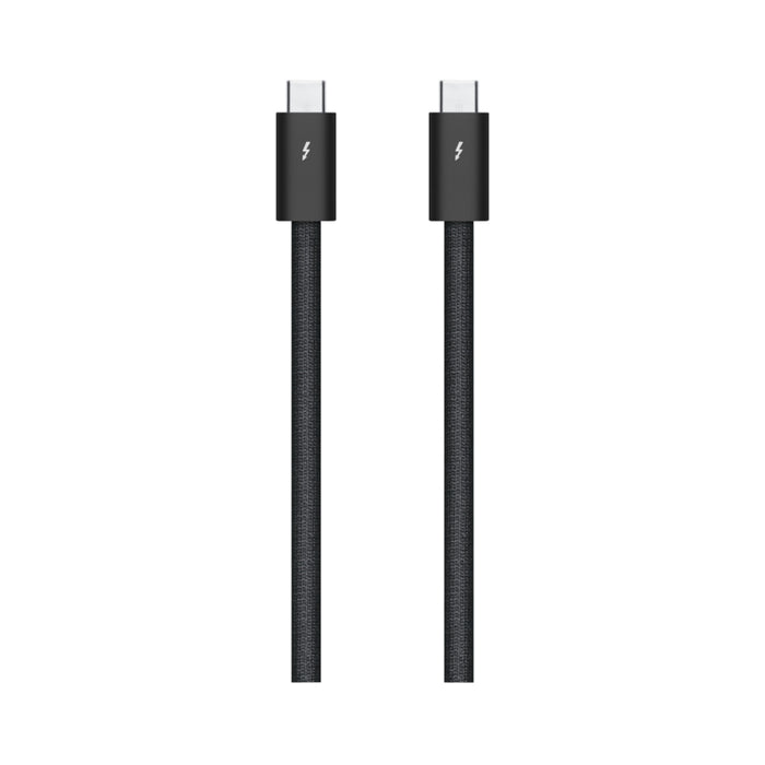 Apple Thunderbolt 5 Pro สายถักดีไซน์พรีเมียม รองรับชาร์จไฟ 240W และจอ DisplayPort 2.1 ต่อพ่วงอุปกรณ์ Mac และ iPad ได้ครบจบในเส้นเดียว