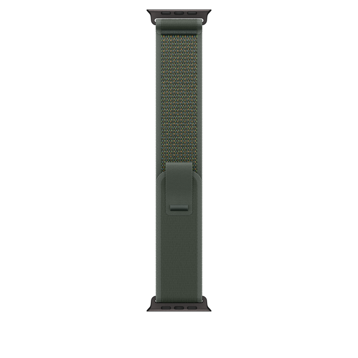 Apple Trail Loop 49mm M/L - BlackTitaniumFinish/Green