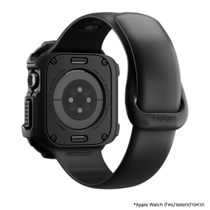 เคสกันกระแทก Apple Watch 11 (42mm) SPIGEN Rugged Armor 2 - Matte Black
