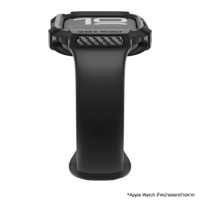 เคสกันกระแทก Apple Watch 11 (42mm) SPIGEN Rugged Armor 2 - Matte Black