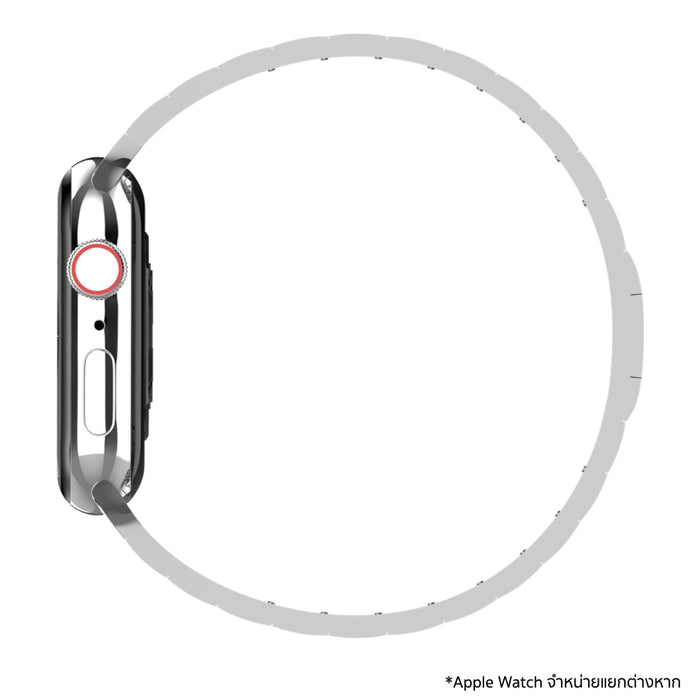 สายนาฬิกา Uniu Click สำหรับ Apple Watch 44/45/Ultra - Stainless ระบบล็อกแม่เหล็ก แบรนด์ UNIU