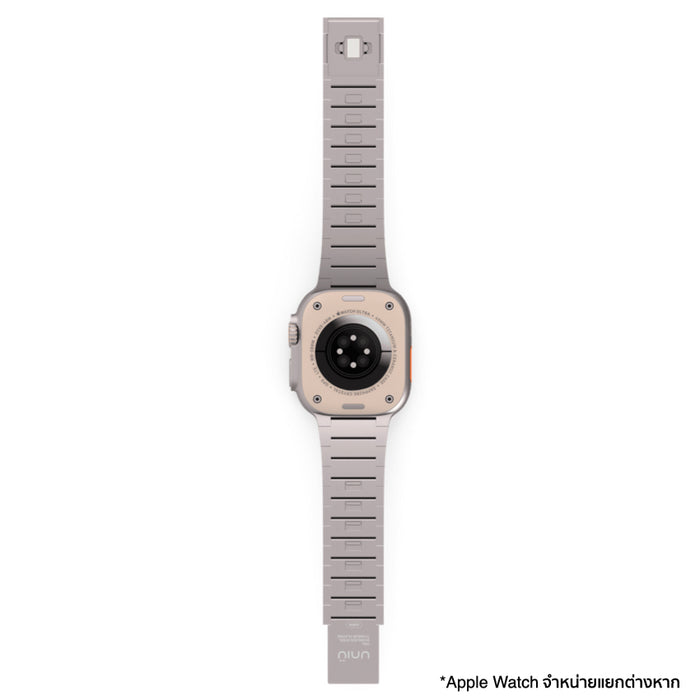สายนาฬิกา Apple Watch 44/45/Ultra Uniu Click - Titanium