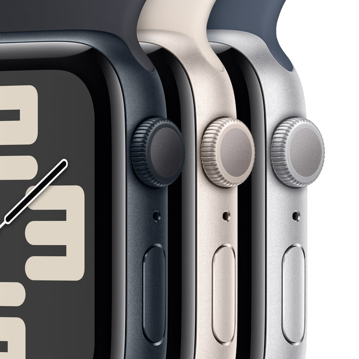 Apple Watch SE GPS 40mm Midnight Aluminum Case with Midnight Sport Loop